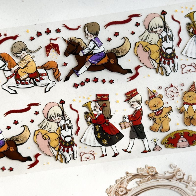 Saunery - Băng dán PET tape công viên hoàng gia - BCJ