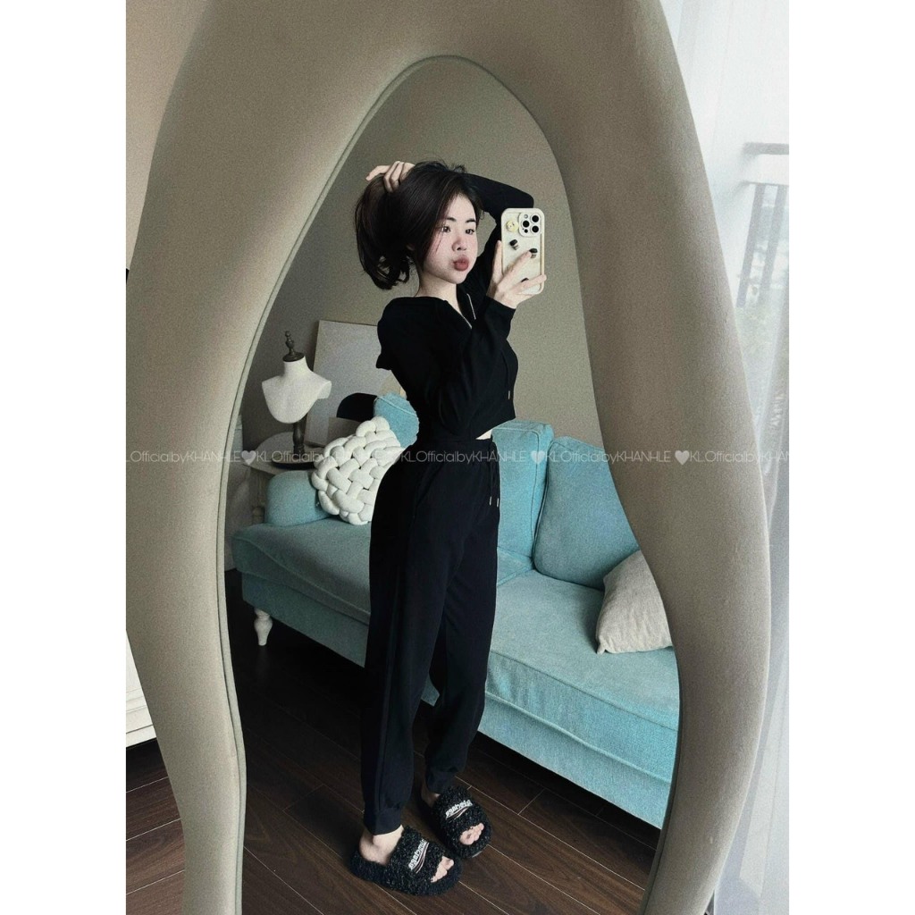 Set bộ thể thao nữ gân tăm