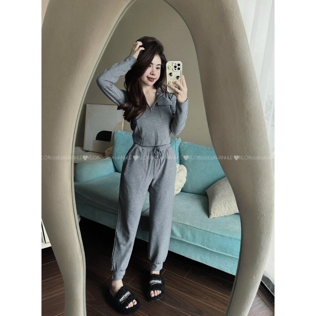 Set bộ thể thao nữ gân tăm