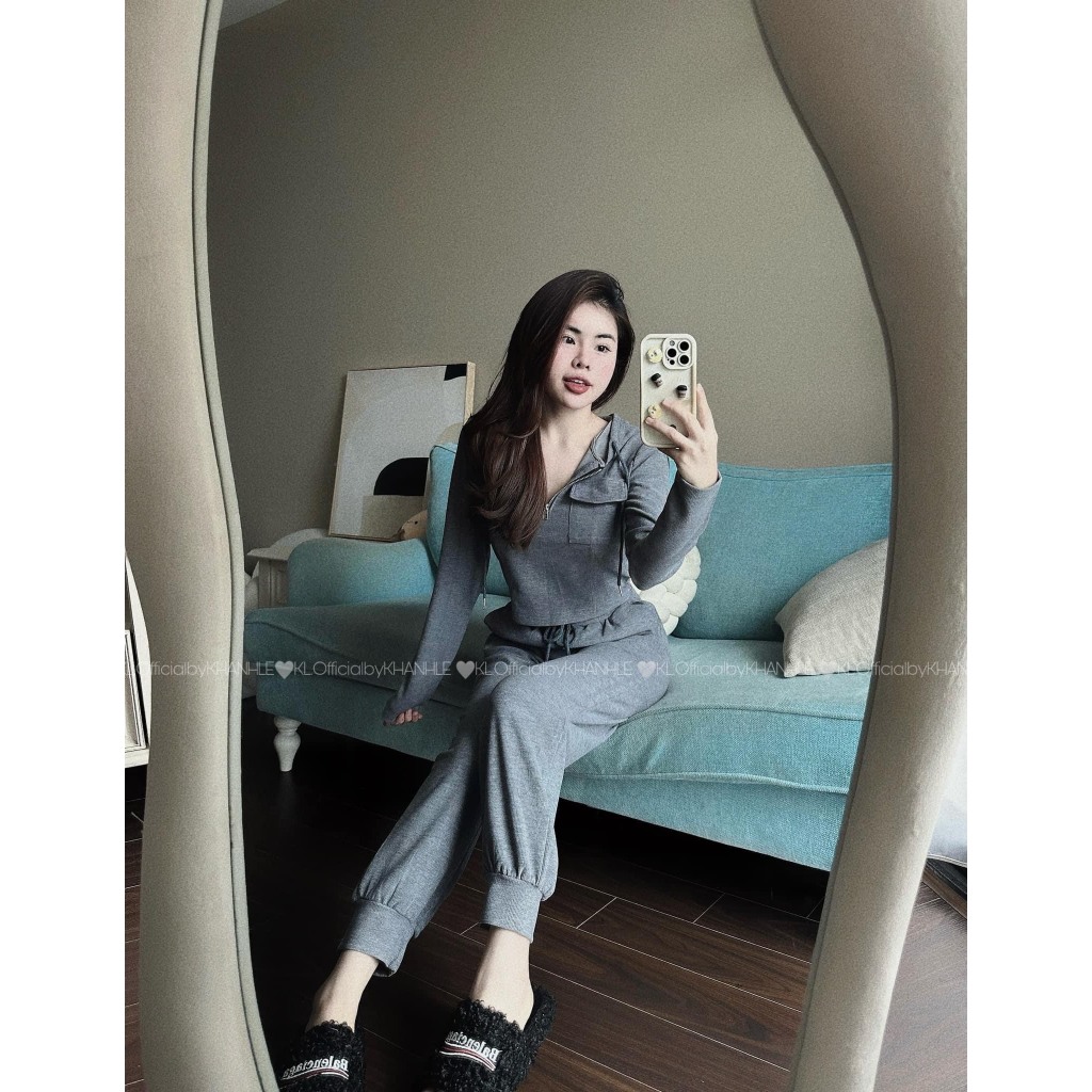 Set bộ thể thao nữ gân tăm