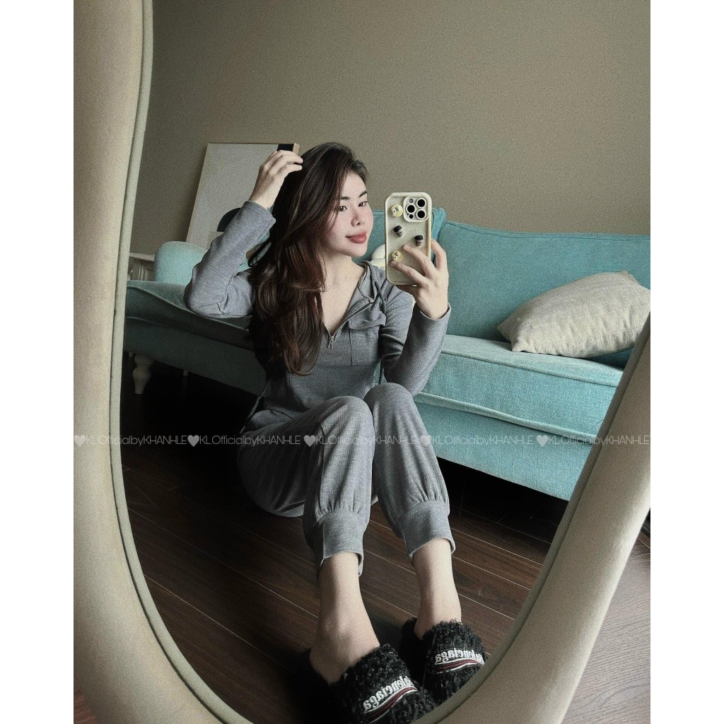 Set bộ thể thao nữ gân tăm