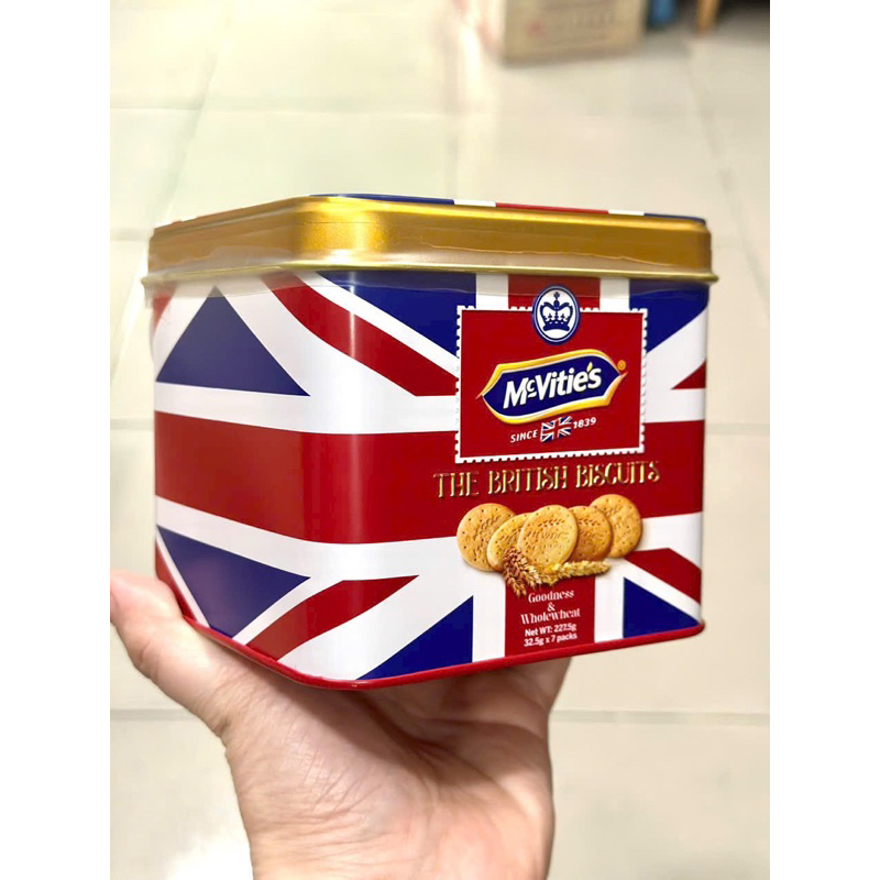 Bánh Quy Lúa Mì Nguyên Cám McVitie's Digestive Hộp 227,5g