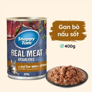 Pate Snappy Tom 400g Dành cho Mèo lớn - CutePets