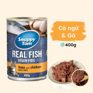 Pate Snappy Tom 400g Dành cho Mèo lớn - CutePets