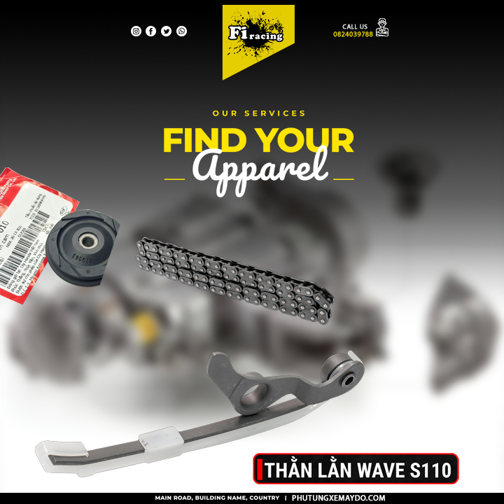 Thằn Lằn Tăng Cam Gắn Wave S110, Rsx 110, Blade 110, Future 125 Tăng Cam Độ Thay Thế Hư Tăng Cam Future 125