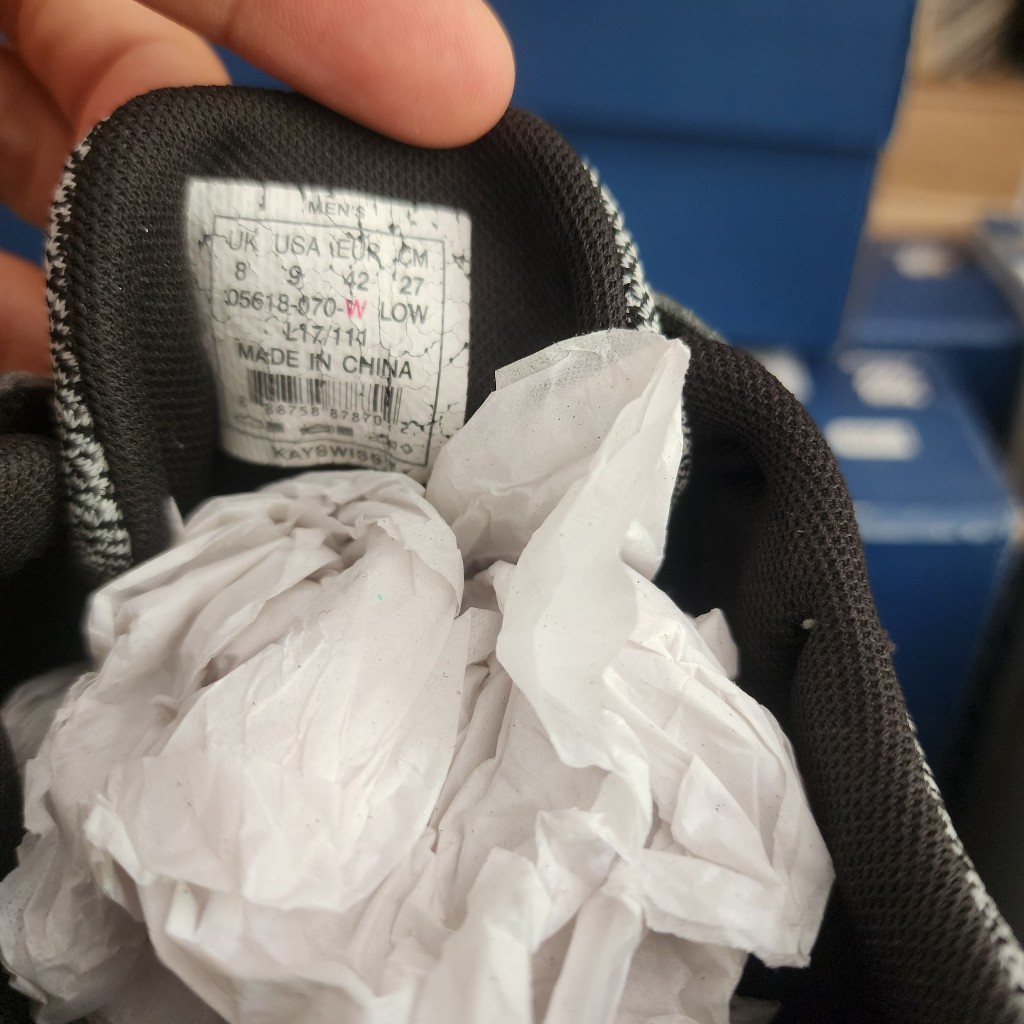 Giày Kswiss Đỏ trắng sale đủ loại