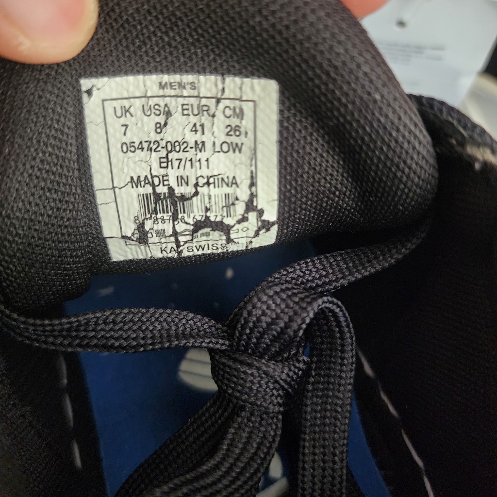 Giày Kswiss Đỏ trắng sale đủ loại