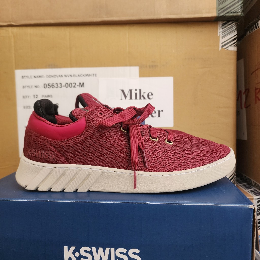 Giày Kswiss Đỏ trắng sale đủ loại