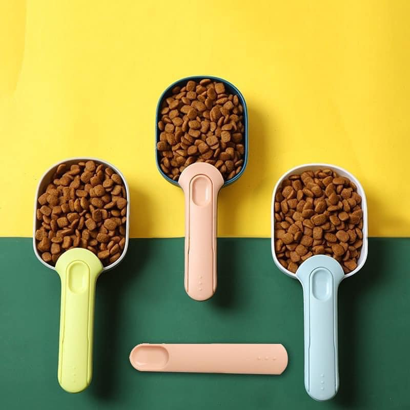 Muỗng/Xẻng Múc Hạt Thức Ăn Khô Cho Thú Cưng Nhiều Màu Cao Cấp