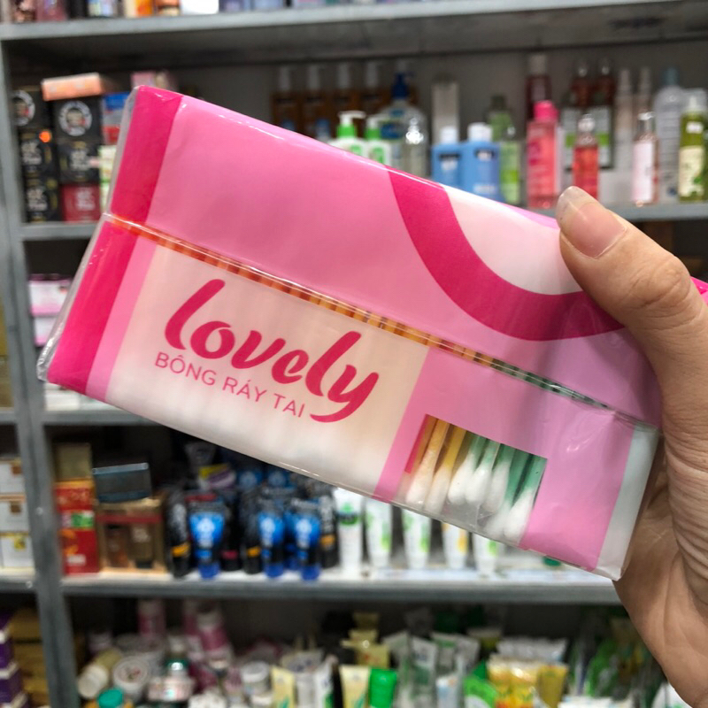 Tăm bông ráy tai Lovely 450 que