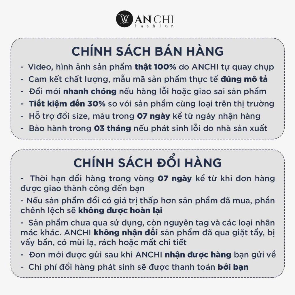 Áo Sơ Mi Nam Dài Tay Trung Niên ANCHI Màu Xanh Than Trơn Vải Sợi Tre Cao Cấp