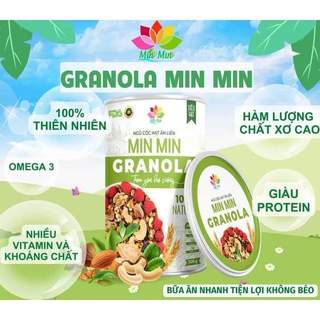 GRANOLA Min Min _ NGŨ CỐC HẠT ĂN LIỀN MIN MIN