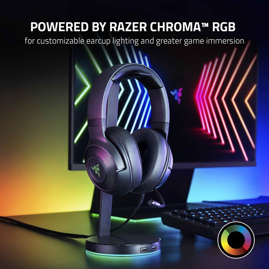 Tai nghe Gaming có dây Razer Kraken V3 X - Hàng Chính Hãng