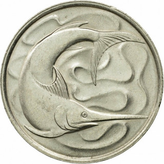 Đồng xu 20 cents cá lưỡi kiếm