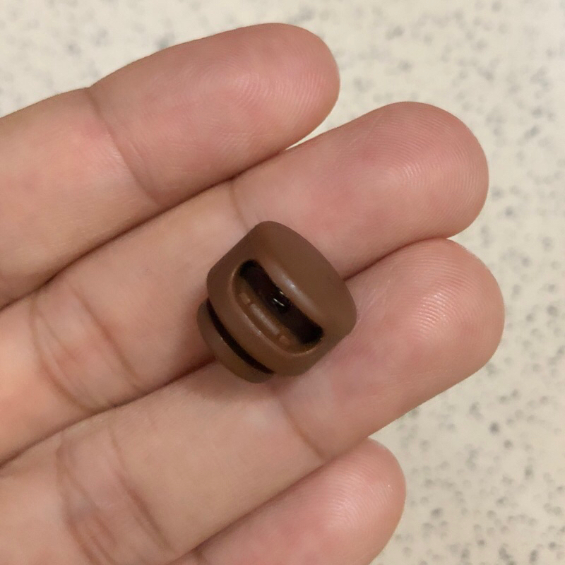 5 cái - Nút chặn nhựa tròn 2 lỗ dễ sử dụng dùng trong thời trang , túi sách, giày, trang trí