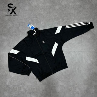 Áo khoác gió Jaket ADIDAS  chất liệu dù cao cấp chữ thêu chất liệu hai lớp dày dặn cá tính form unisex nam nữ SXF6033
