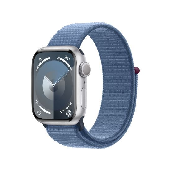 Đồng hồ Apple Watch Series 9 45mm (GPS) Viền nhôm - Dây quấn thể thao