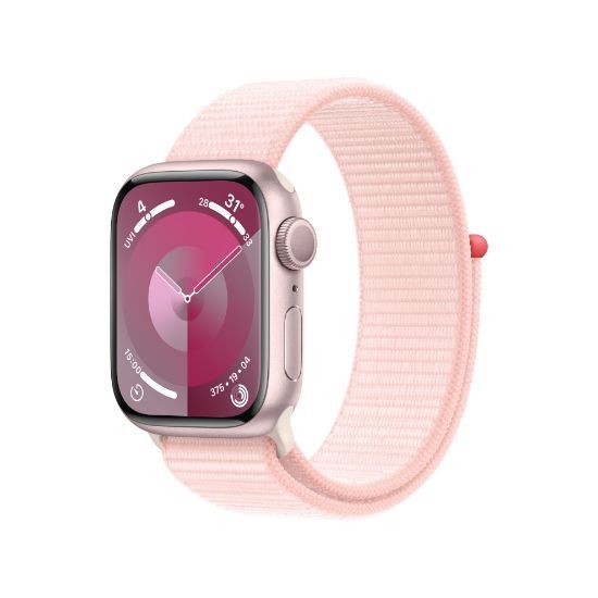 Đồng hồ Apple Watch Series 9 45mm (GPS) Viền nhôm - Dây quấn thể thao