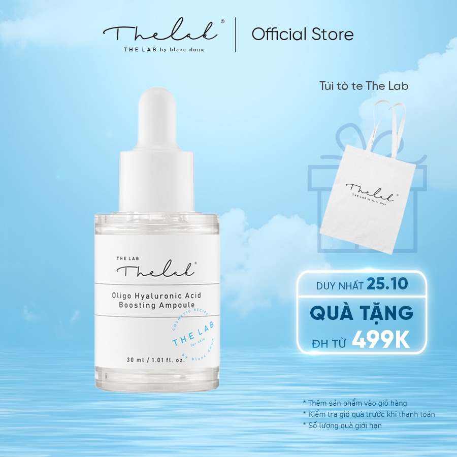 Tinh Chất Dưỡng Ẩm Dành Cho Da Khô Và Da Nhạy Cảm The Lab Oligo Ha Boosting Ampoule 30ml