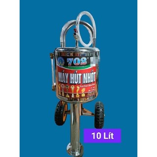 Máy hút nhớt inox 10 lít