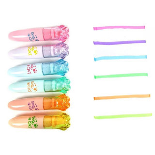 Set 6 bút nhớ dạ quang đủ màu, bút đánh dấu