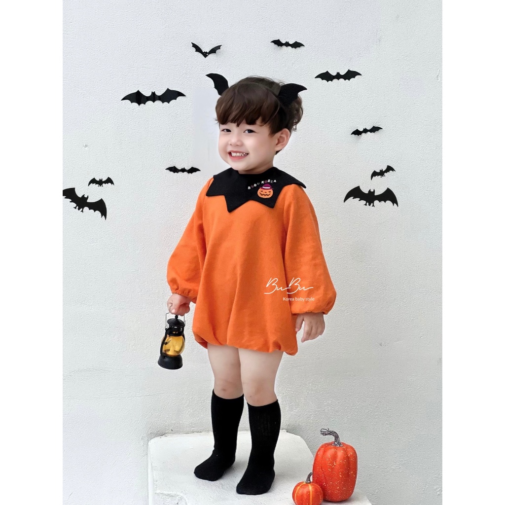 𝐒𝐞𝐭 𝐲𝐞̂́𝐦 𝐛𝐢́ - Cho Bé Trai & Bé Gái Halloween BuBu