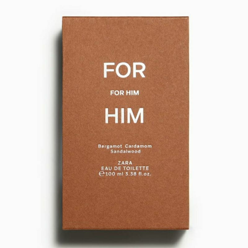 NƯỚC HOA NAM ZARA FOR HIM 100ML