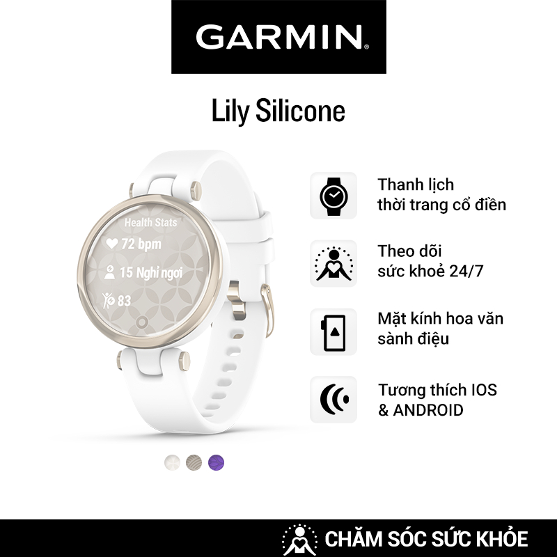 Đồng Hồ Thông Minh Garmin Lily Sport  - Hàng Chính Hãng