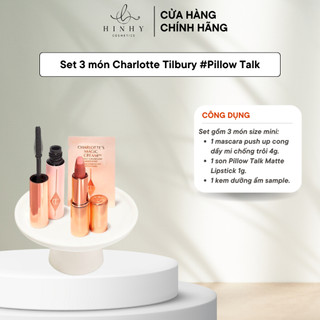 Set 3 món Charlotte Tilbury #Pillow Talk