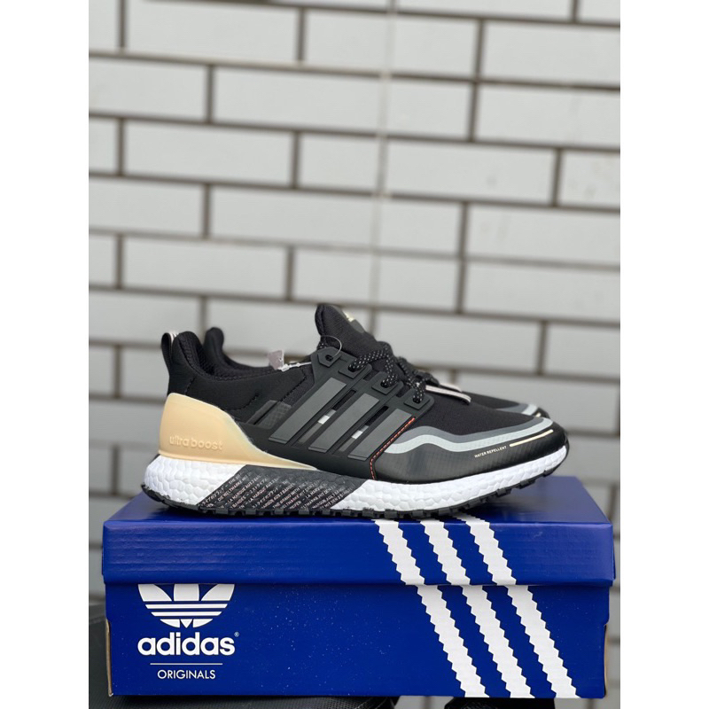Giày Thể Thao Sneake Ultra Boost Trip Đen Cam Nam Nữ