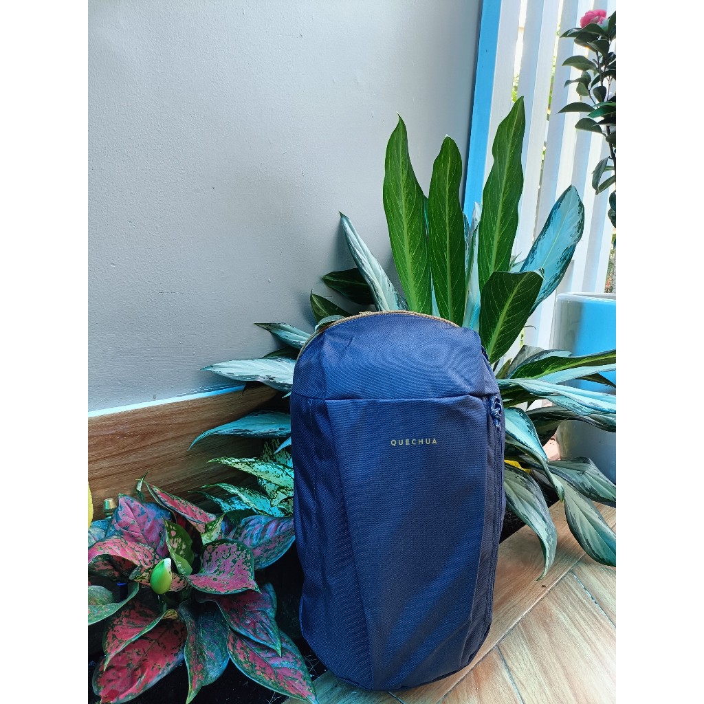 Balô 10L Ba lo đi dã ngoại, du lịch, leo núi hiệu QUE.CHUA NH100 10L - Xanh dương Mirilik Deca