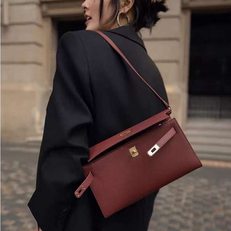 Túi H’M dáng ngang size 25cm bản 2 dây hàng QC cao cấp full bocx MTA21/6