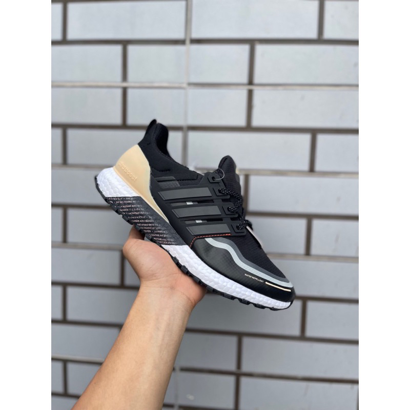 Giày Thể Thao Ultra Boost Đen Vàng Nam Nữ