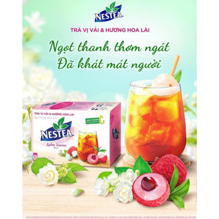 Trà Nestea vị vải và hương hoa lài hộp 144g