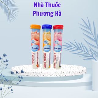Viên Sủi Mivolis Đức Ống 20 Viên