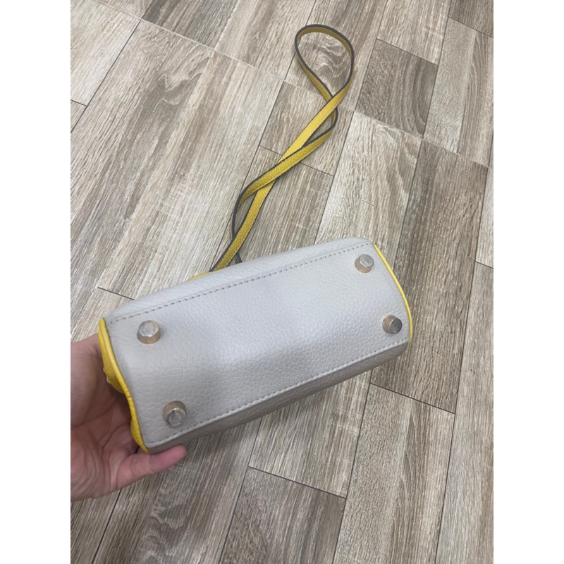 Túi si da thật dáng HM