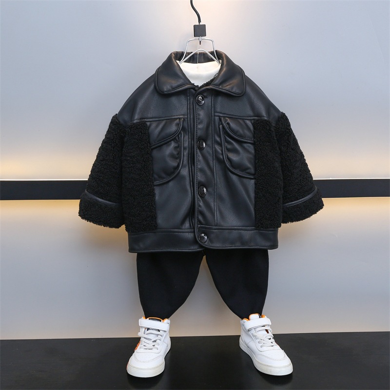 Áo khoác da lót lông siêu ấm siêu xịn