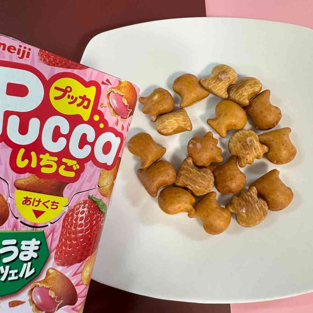 Bánh quy nhân socola Meiji Pucca Hộp 39g