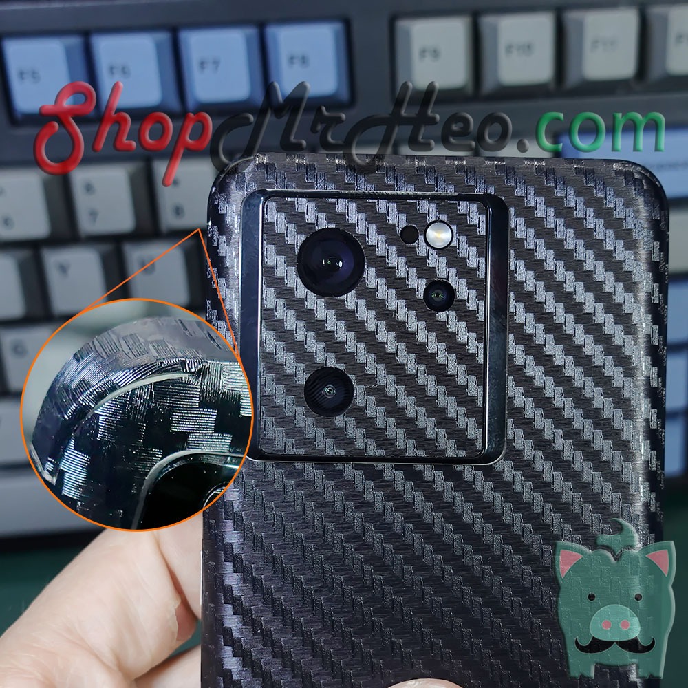 Dán Skin Mặt Sau Lưng Full Viền Xiaomi 13T Pro /13T - Redmi K60 Ultra