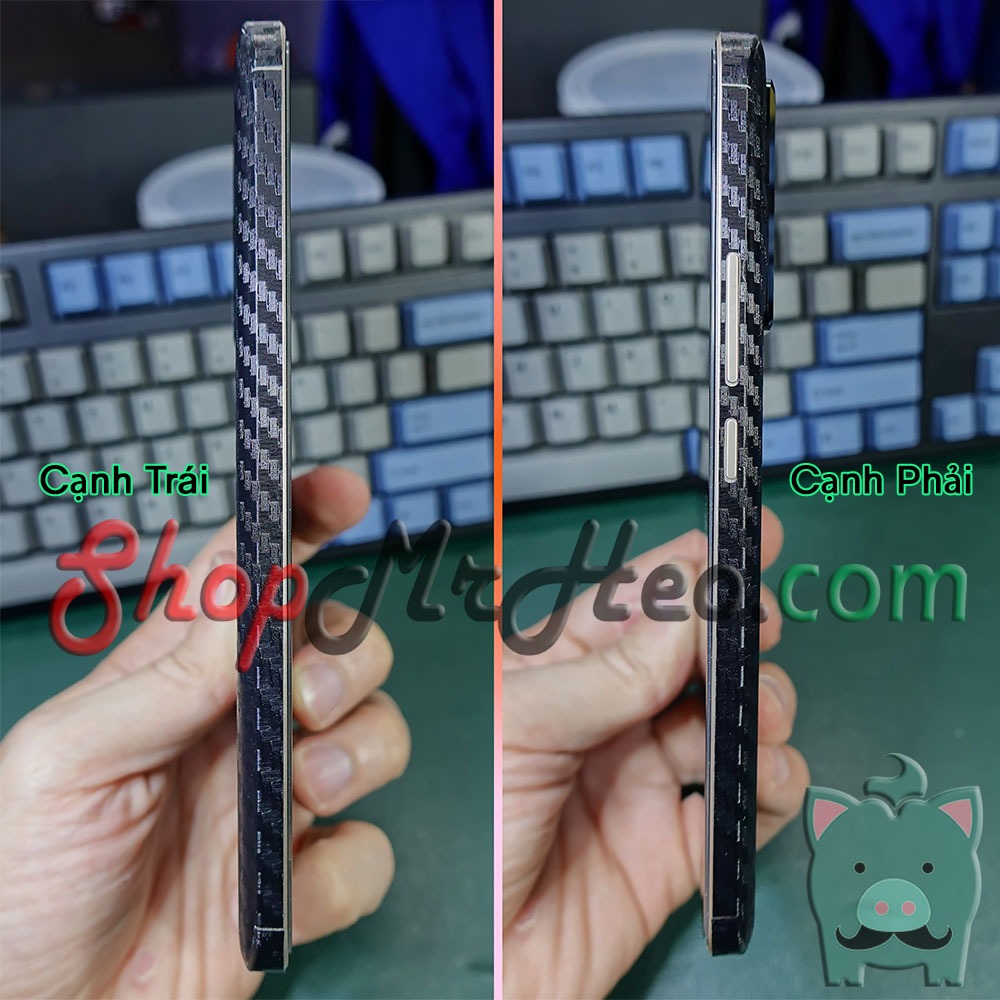 Dán Skin Mặt Sau Lưng Full Viền Xiaomi 13T Pro /13T - Redmi K60 Ultra