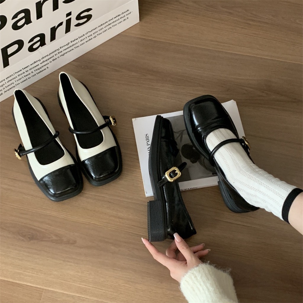 Giày bệt nữ Marry Jane hàng xịn fulbox 688-25 - HACHI SHOES