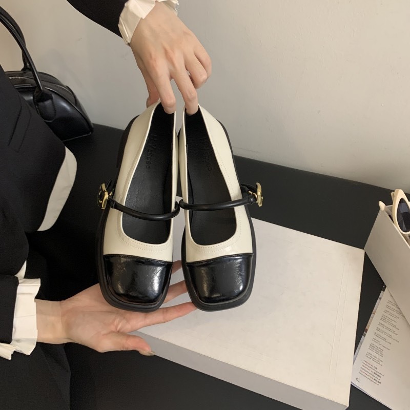 Giày bệt nữ Marry Jane hàng xịn fulbox 688-25 - HACHI SHOES