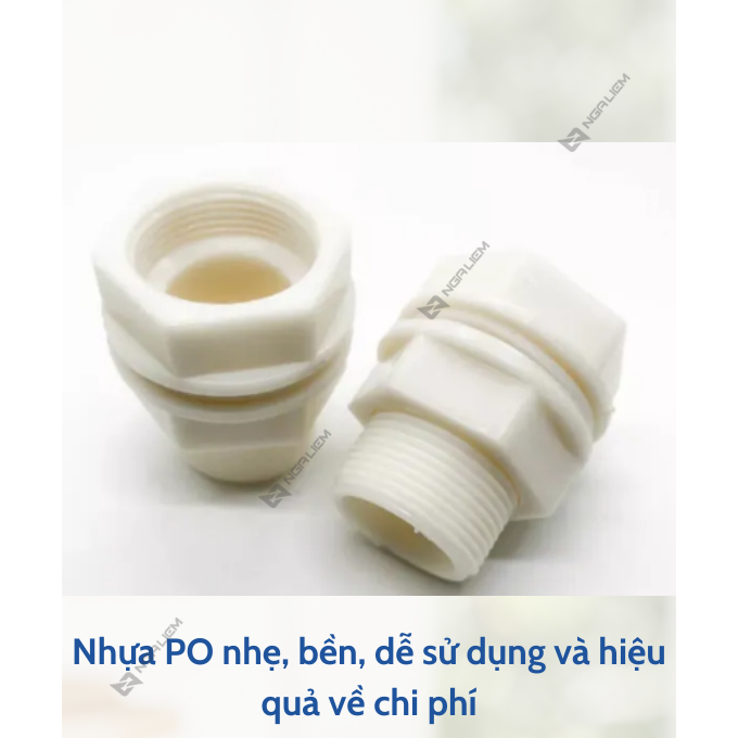 Răng Siết Bồn, Ép Phi Nhựa PVC Dày Dặn Đủ Các Kích Cỡ  -
