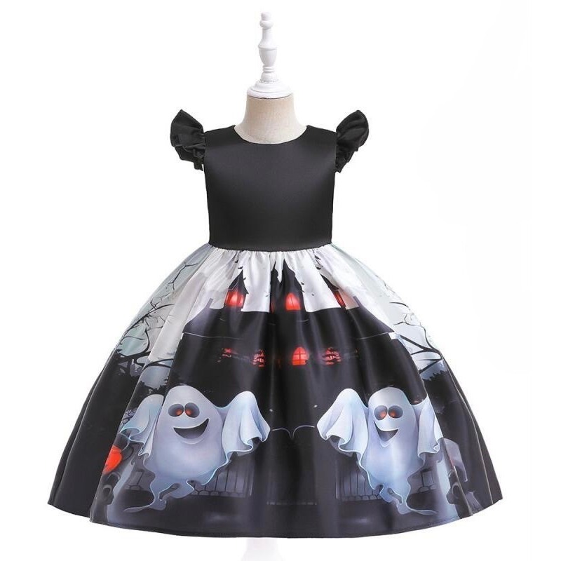Váy đầm hóa trang Halloween xinh xắn cho bé gái dự tiệc