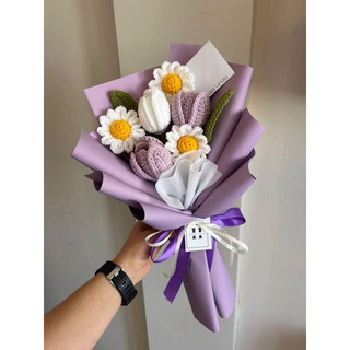 Hoa tulip len 🌷 crochet/handmade 🧶