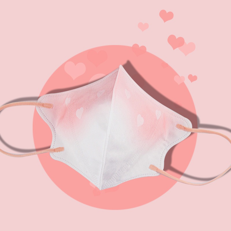 Khẩu trang chống tia UV thời trang nữ iLita màu omber hồng pastel gấu lotso siêu xinh