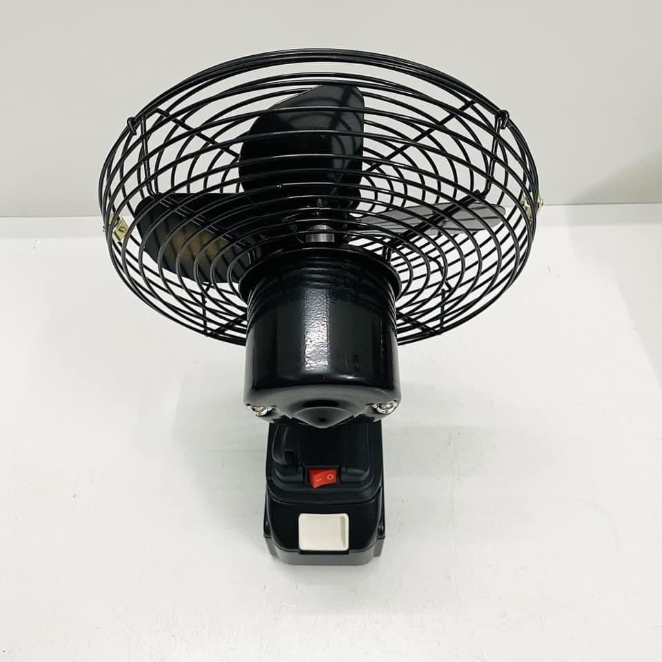 Thân quạt chạy pin 8 inch, sài chung pin Makita 18v chân pin phổ thông