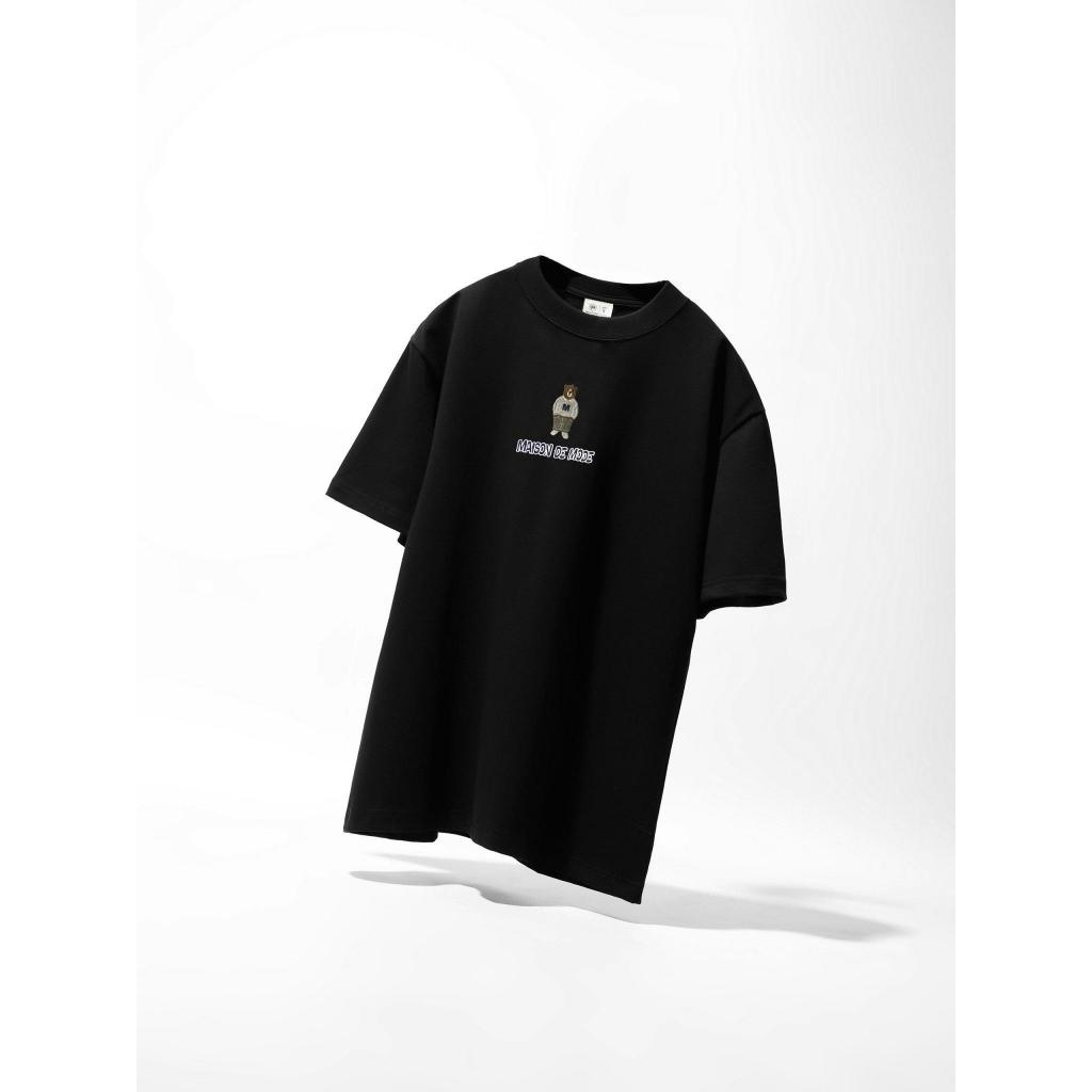 Áo Thun MDM BEAR LOGO T-Shirt SS2023, Áo Thun Oversize Cotton Cao Cấp - Maison De Mode