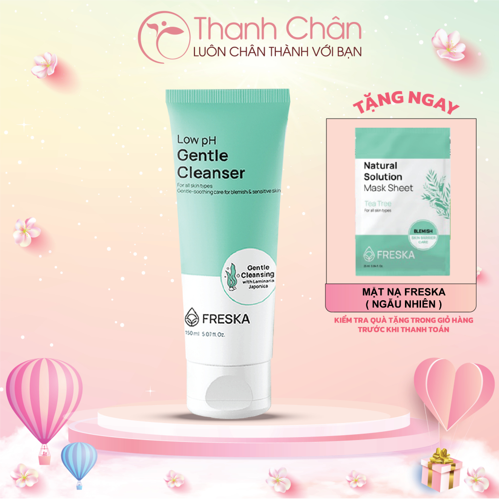 Sữa rửa mặt Freska Low pH Gentle Cleanser 150ml