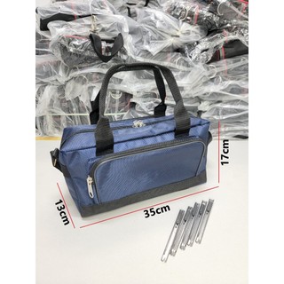 Combo Túi Đồ nghề (35cm x 13cm x 17cm) + 1 sét dao rọc giấy 5 cây